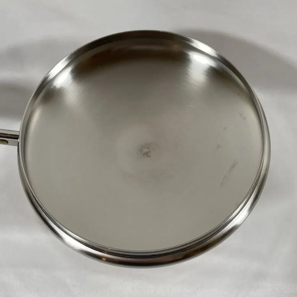 Revere Ware 1 Qt Quart Copper Bottom Sauce Pan, Lid Clinton 90 j Stainless Steel